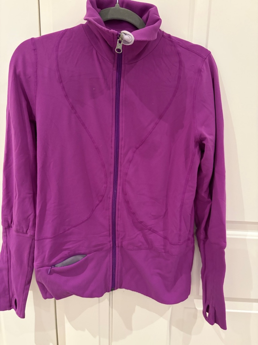 Purple Zip-Up Active Jacket - Lululemon